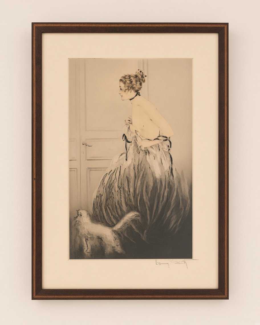 Louis Icart — Framed print